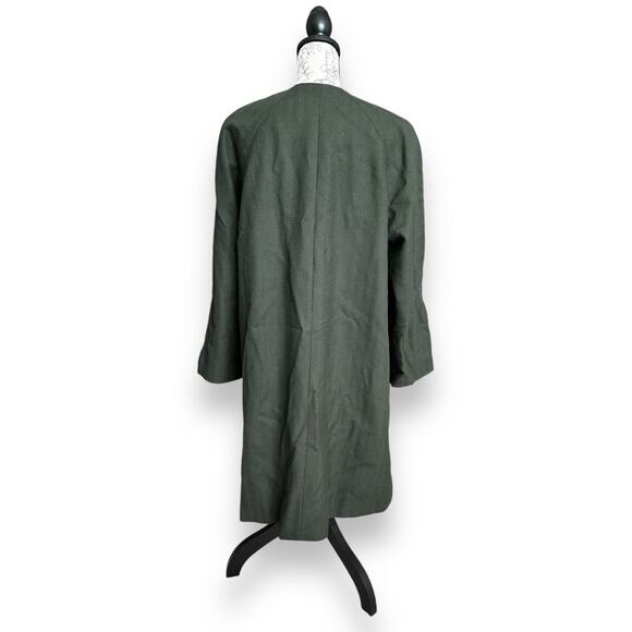 Avoca County Wicklow Green Wool Jacket Size XL - Picture 3 of 6